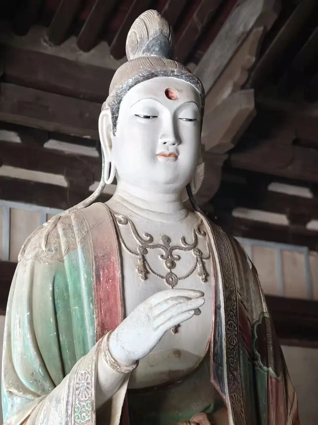 青莲寺彩塑局部