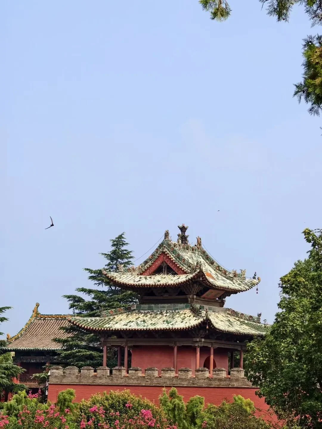 解州关帝庙楼阁与庭院